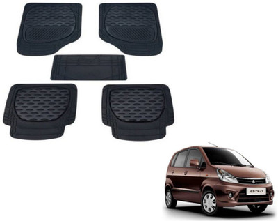 MOCKHE PVC (Polyvinyl Chloride) Standard Mat For  Maruti Suzuki Zen Estilo(Black)
