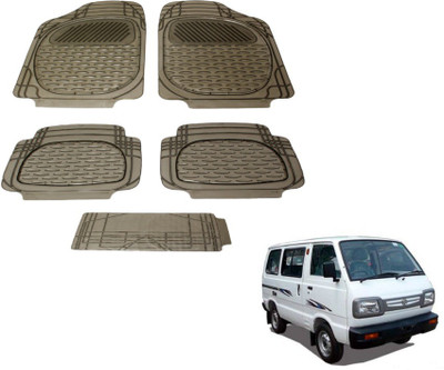 MOCKHE PVC (Polyvinyl Chloride) Standard Mat For  Maruti Suzuki Omni(Grey)