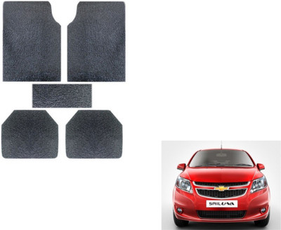 MOCKHE Rubber, Plastic Standard Mat For  Chevrolet UVA(Grey)