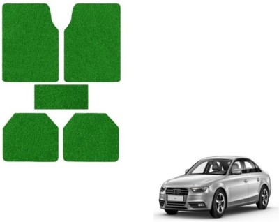 MOCKHE Rubber, Plastic Standard Mat For  Audi A4(Green)