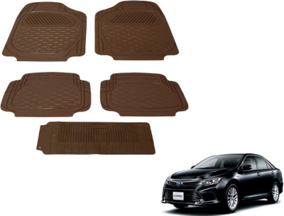 MOCKHE PVC (Polyvinyl Chloride) Standard Mat For  Toyota Camry(Brown)