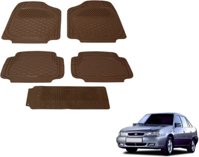MOCKHE PVC (Polyvinyl Chloride) Standard Mat For  Daewoo Cielo(Brown)