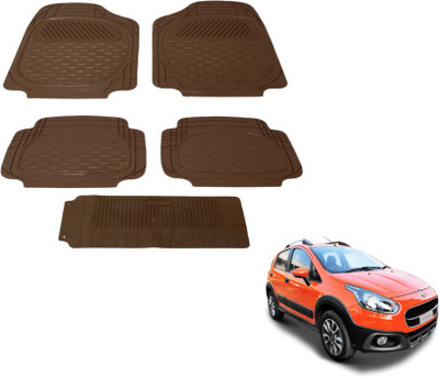MOCKHE PVC (Polyvinyl Chloride) Standard Mat For  Fiat Avventura(Beige)