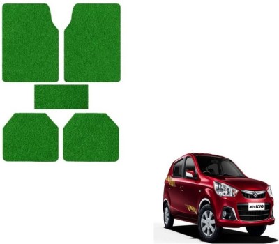 MOCKHE Rubber, Plastic Standard Mat For  Maruti Suzuki Alto K10(Green)