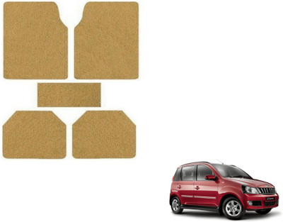 MOCKHE Plastic, Rubber Standard Mat For  Mahindra Quanto(Beige)