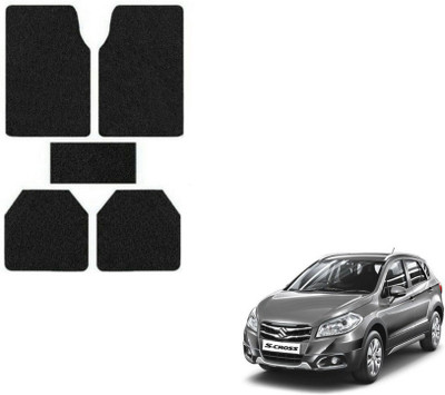 MOCKHE Rubber, Plastic Standard Mat For  Maruti Suzuki S-Cross(Black)