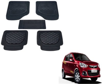 MOCKHE PVC (Polyvinyl Chloride) Standard Mat For  Maruti Suzuki Alto K10(Black)