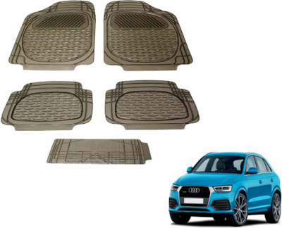 MOCKHE PVC (Polyvinyl Chloride) Standard Mat For  Audi Q3(Grey)