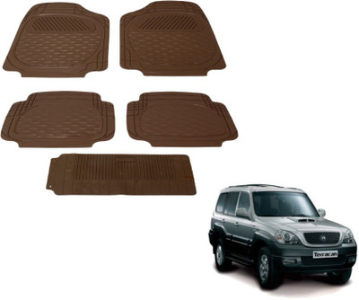 MOCKHE PVC (Polyvinyl Chloride) Standard Mat For  Hyundai Terracan(Beige)