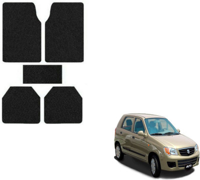 MOCKHE Rubber, Plastic Standard Mat For  Maruti Suzuki Alto(Black)
