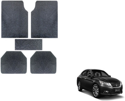 MOCKHE Plastic, Rubber Standard Mat For  Honda Accord(Grey)