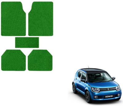 MOCKHE Rubber, Plastic Standard Mat For  Maruti Suzuki NA(Green)
