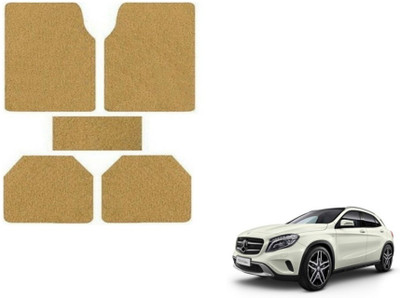 MOCKHE Rubber, Plastic Standard Mat For  Mercedes Benz GLA-Class(Beige)