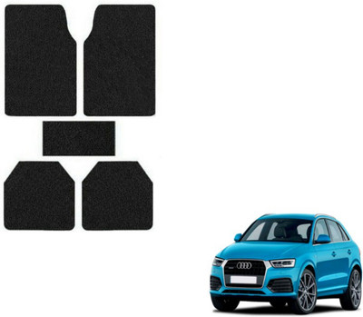 MOCKHE Rubber, Plastic Standard Mat For  Audi Q3(Black)