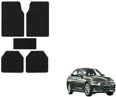 MOCKHE Rubber, Plastic Standard Mat For  BMW 3 Series(Black)
