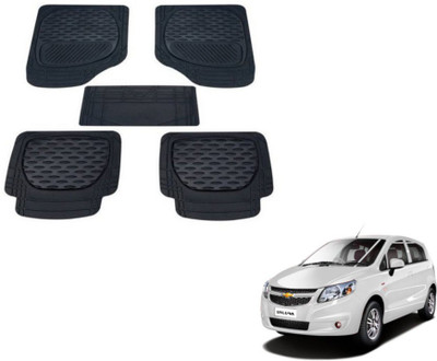MOCKHE PVC (Polyvinyl Chloride) Standard Mat For  Chevrolet Sail UVA(Black)