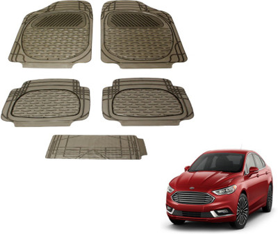 MOCKHE PVC (Polyvinyl Chloride) Standard Mat For  Universal For Car(Grey)