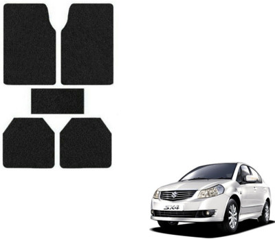 MOCKHE Plastic, Rubber Standard Mat For  Maruti Suzuki SX4(Black)
