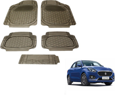 MOCKHE PVC (Polyvinyl Chloride) Standard Mat For  Maruti Suzuki New Dzire(Grey)