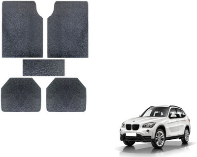 MOCKHE Plastic, Rubber Standard Mat For  BMW X1(Grey)