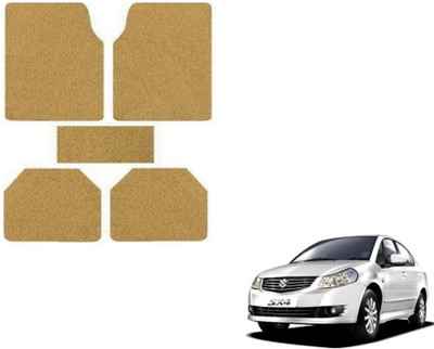 MOCKHE Rubber, Plastic Standard Mat For  Maruti Suzuki SX4(Beige)
