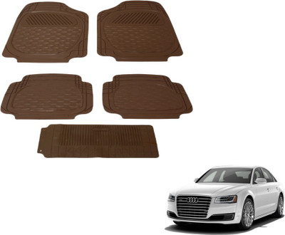 MOCKHE PVC (Polyvinyl Chloride) Standard Mat For  Audi A8(Beige)