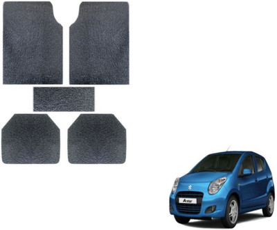 MOCKHE Rubber, Plastic Standard Mat For  Maruti Suzuki A-Star(Grey)