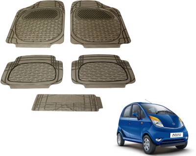 MOCKHE PVC (Polyvinyl Chloride) Standard Mat For  Tata Nano(Grey)