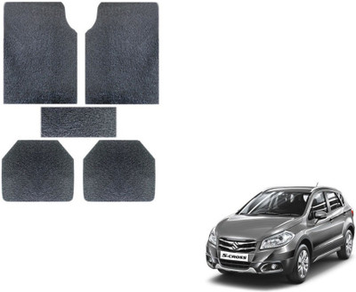 MOCKHE Rubber, Plastic Standard Mat For  Maruti Suzuki S-Cross(Grey)