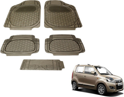 MOCKHE PVC (Polyvinyl Chloride) Standard Mat For  Maruti Suzuki WagonR Stingray(Grey)