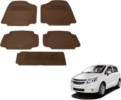 MOCKHE PVC (Polyvinyl Chloride) Standard Mat For  Chevrolet Sail UVA(Beige)