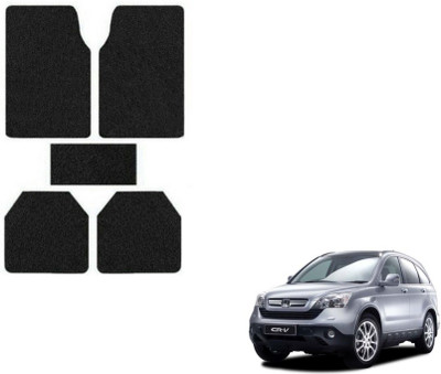 MOCKHE Rubber, Plastic Standard Mat For  Honda CR-V(Black)