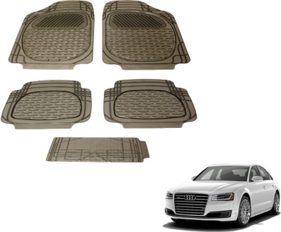 MOCKHE PVC (Polyvinyl Chloride) Standard Mat For  Audi A8(Grey)