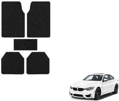MOCKHE Rubber, Plastic Standard Mat For  BMW 325i(Black)