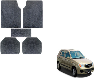 MOCKHE Rubber, Plastic Standard Mat For  Maruti Suzuki Alto(Grey)