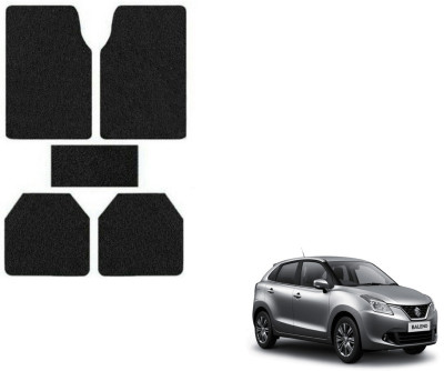 MOCKHE Rubber, Plastic Standard Mat For  Maruti Suzuki Baleno(Black)