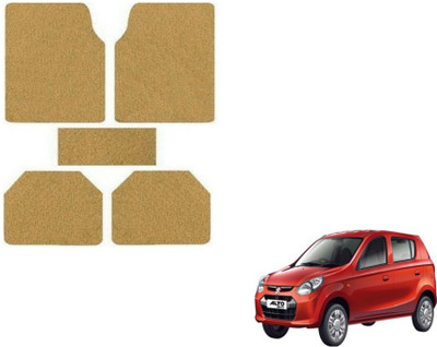 MOCKHE Rubber, Plastic Standard Mat For  Maruti Suzuki Alto 800(Beige)