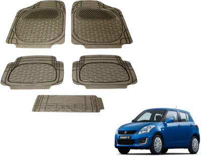MOCKHE PVC (Polyvinyl Chloride) Standard Mat For  Maruti Suzuki New Swift(Grey)