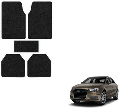 MOCKHE Rubber, Plastic Standard Mat For  Audi A3(Black)