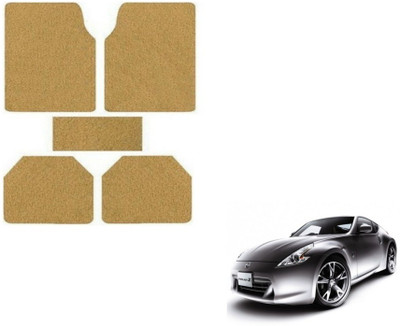 MOCKHE Rubber, Plastic Standard Mat For  Nissan 370z(Beige)