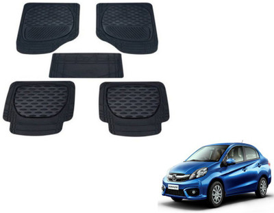 MOCKHE PVC (Polyvinyl Chloride) Standard Mat For  Honda Amaze(Black)