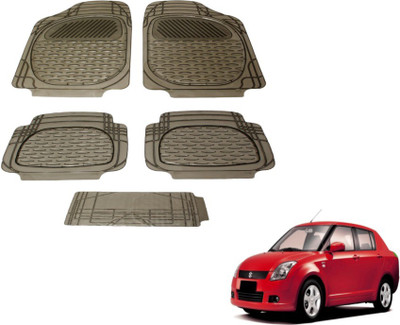 MOCKHE PVC (Polyvinyl Chloride) Standard Mat For  Maruti Suzuki Swift Dzire(Grey)