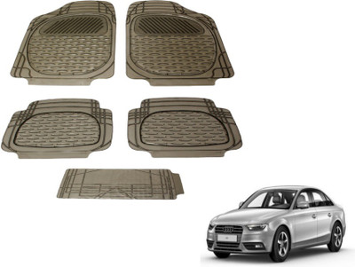 MOCKHE PVC (Polyvinyl Chloride) Standard Mat For  Audi A4(Grey)