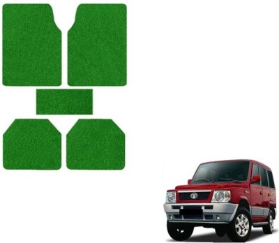 MOCKHE Rubber, Plastic Standard Mat For  Tata Sumo(Green)