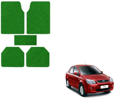 MOCKHE Rubber, Plastic Standard Mat For  Ford Ikon(Green)