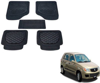 MOCKHE PVC (Polyvinyl Chloride) Standard Mat For  Maruti Suzuki Alto(Black)