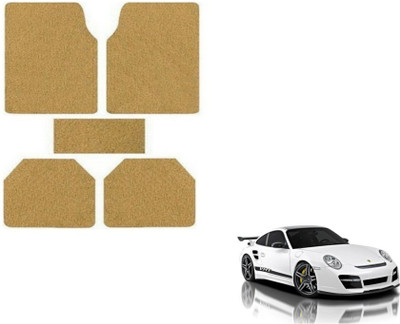 MOCKHE Rubber, Plastic Standard Mat For  Porsche Cayman(Beige)