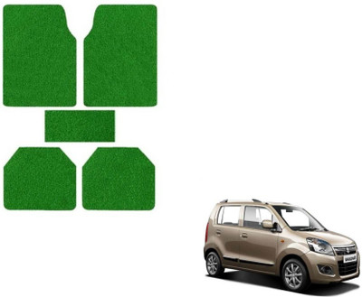 MOCKHE Rubber, Plastic Standard Mat For  Maruti Suzuki WagonR(Green)
