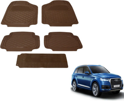 MOCKHE PVC (Polyvinyl Chloride) Standard Mat For  Audi Q7(Beige)
