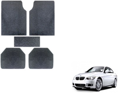 MOCKHE Rubber, Plastic Standard Mat For  BMW 320D(Grey)